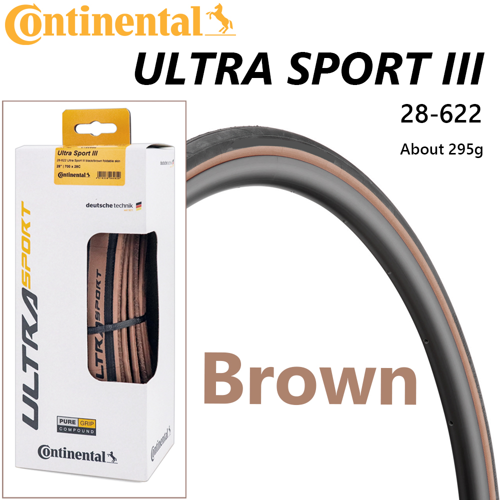 1-Pair-Continental-Ultra-Sport-III-700x28-Black-Brown-Folding-PureGrip-3-Road-Bike-Tire-Folding.jpg